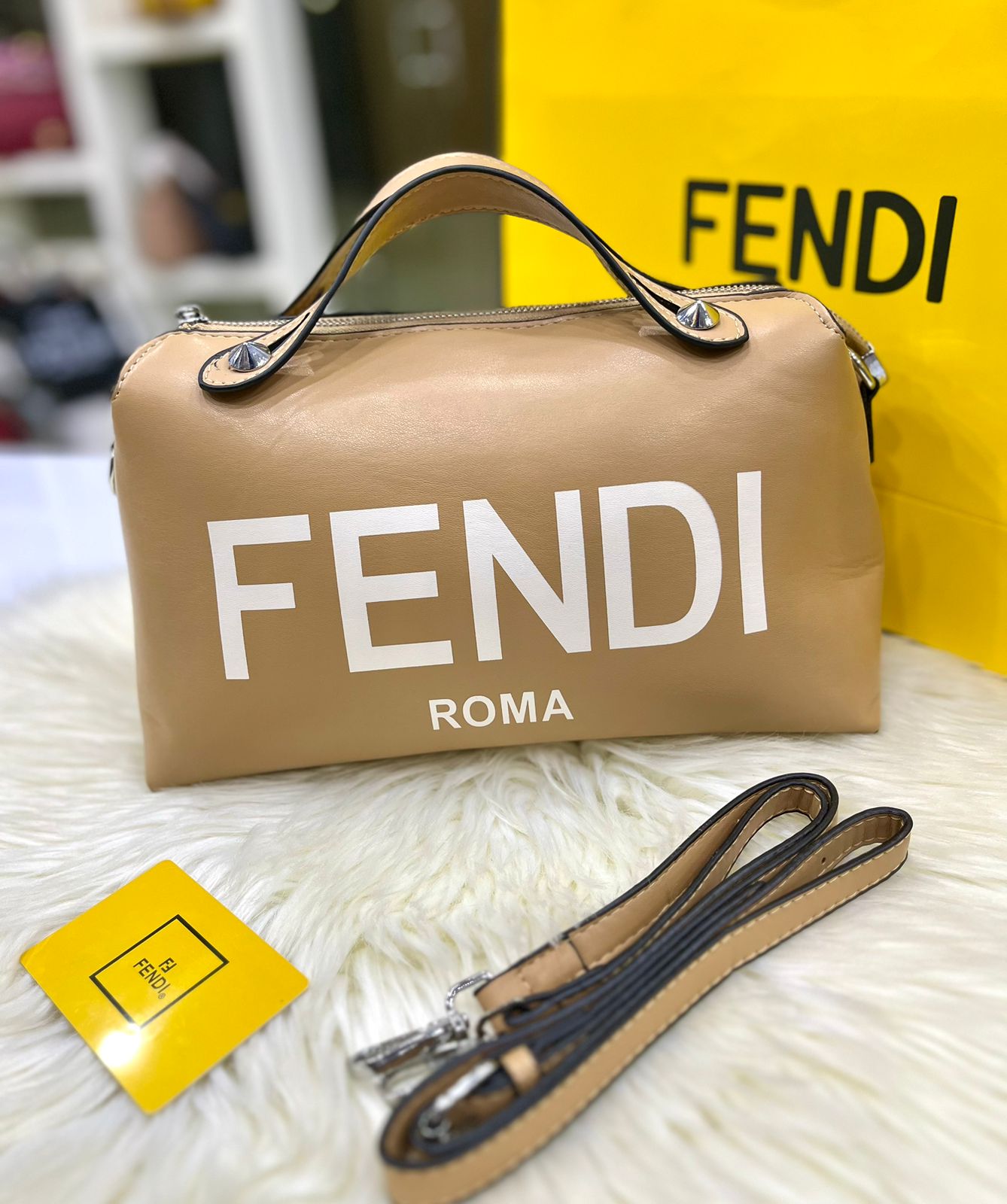 Fendi Handbag: Timeless Elegance with Authentic Brand Details