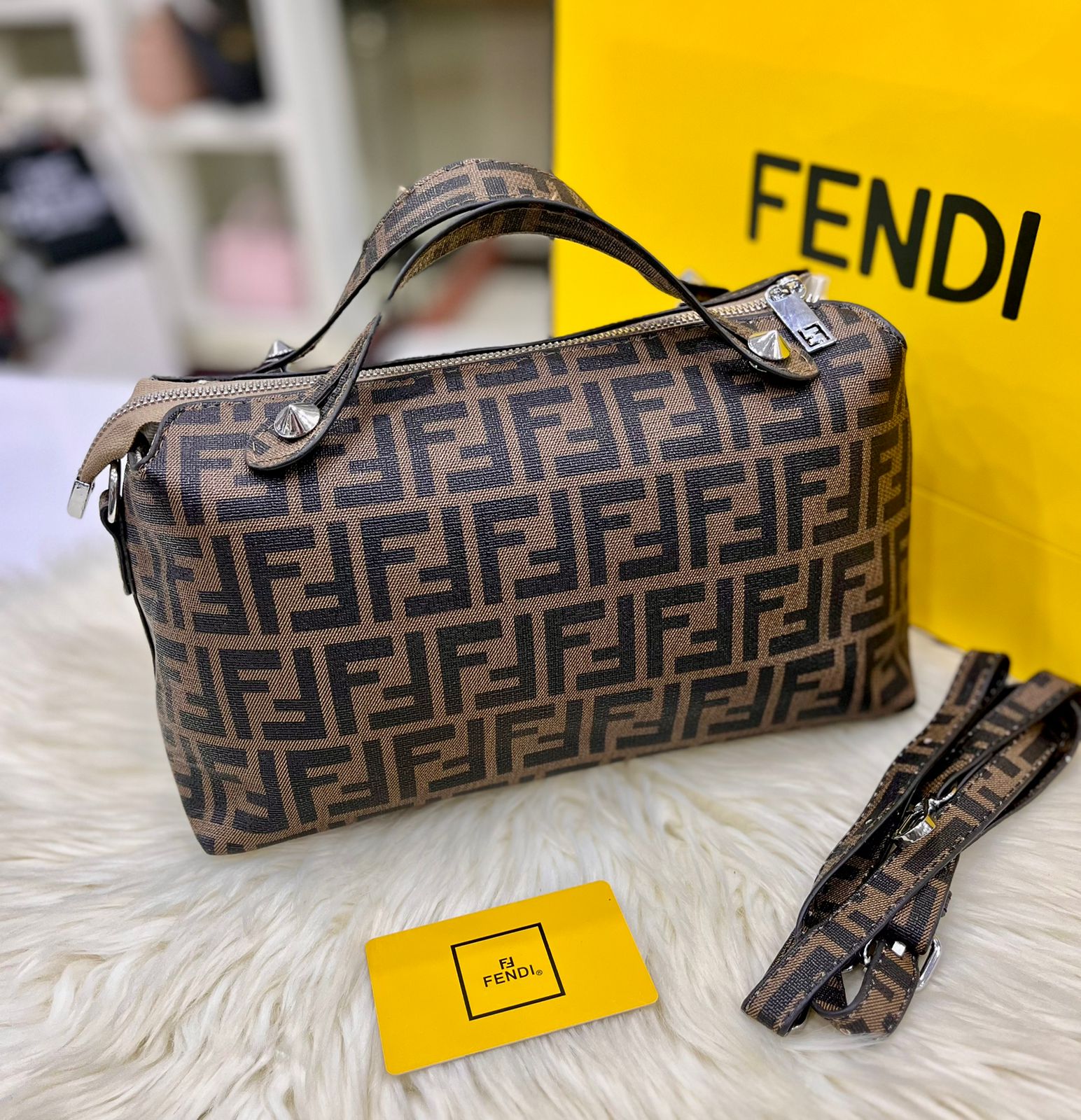 Fendi Handbag: Timeless Elegance with Authentic Brand Details