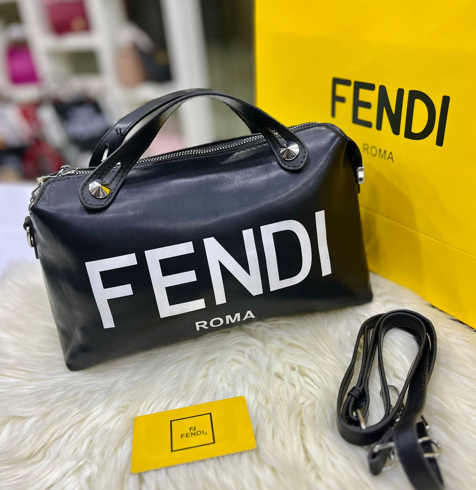 Fendi Handbag: Timeless Elegance with Authentic Brand Details