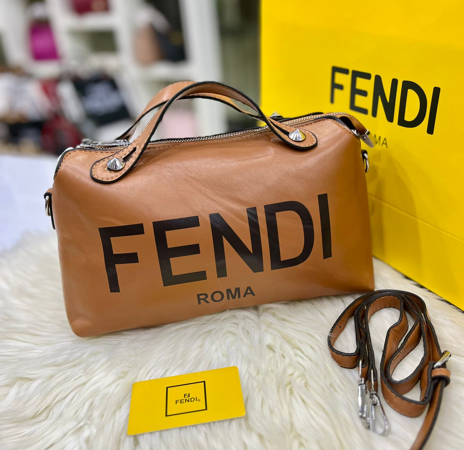 Fendi Handbag: Timeless Elegance with Authentic Brand Details