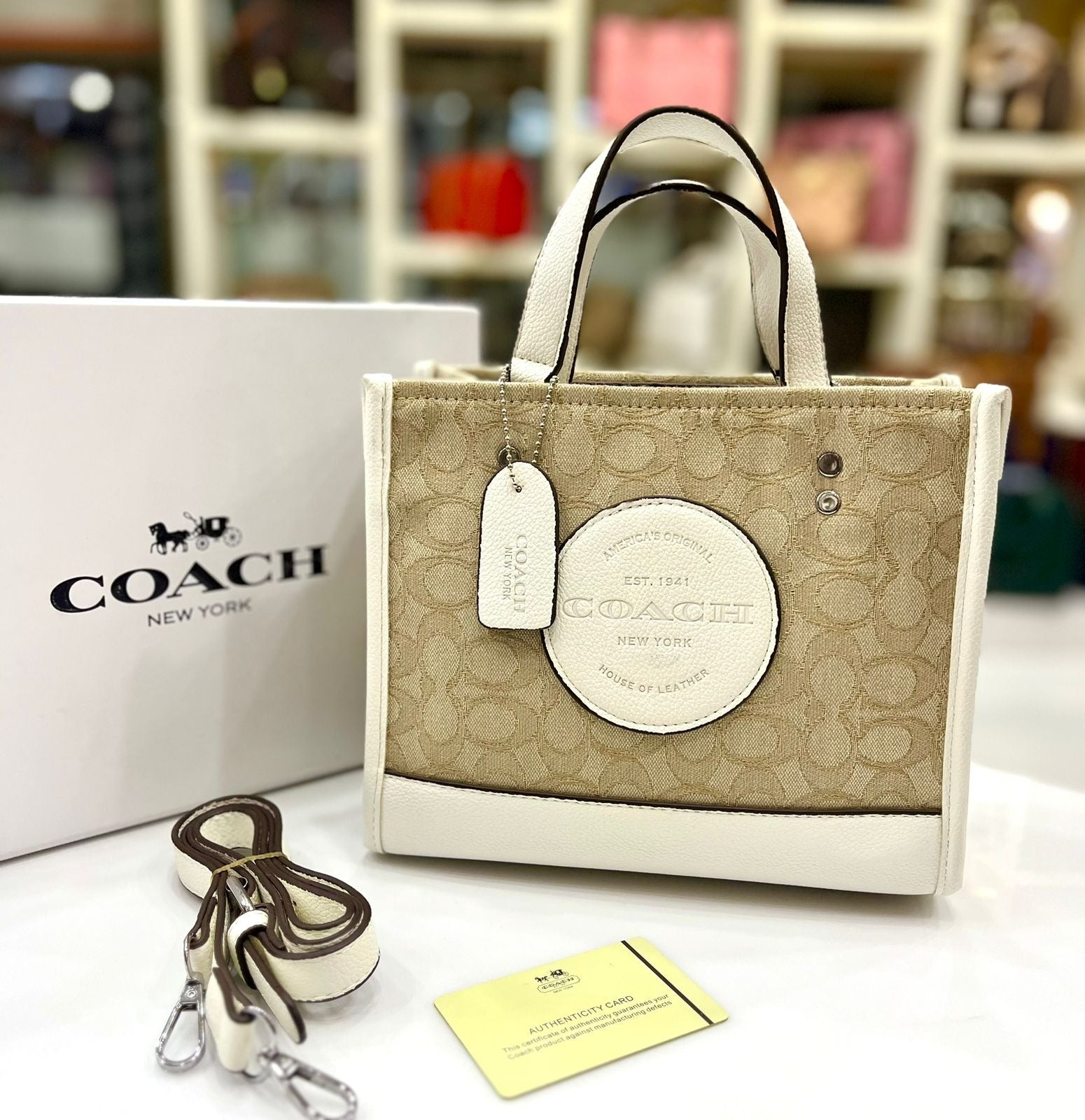 Coach Handbag: Timeless Elegance with Authentic Brand Details