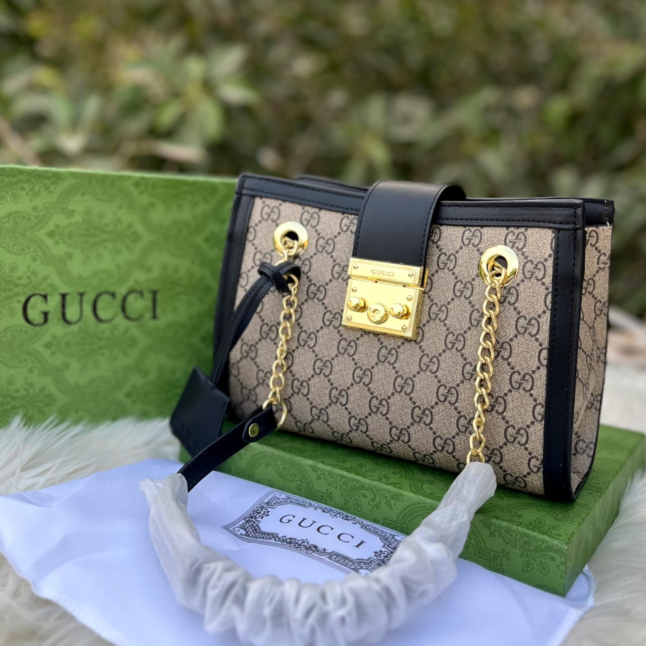 GUCCI Padlock small shoulder bag